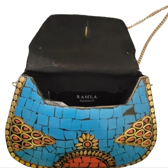 RAMLA Hand made crossbody purse - Picture 9 of 9
